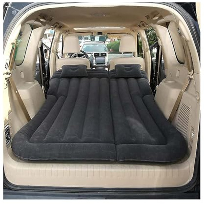 LKILFUWX Auto Luftmatratze, Für BMW 1Series (114,116,118,12 Verdickte Beflockung Automatratze Camping Aufblasbaren Autobett für Camping Outdoor Traveling,A