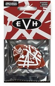 JIM DUNLOP Plektrum Eddie Van Halen Max Grip, Shark, 6 Stück