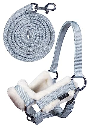 HKM SPORTS EQUIPMENT Hobby Horse Halfterset (Grau)