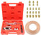 RUIZHI Brake Pipe Flaring Tool, Brake Flaring Tool Set for Flaring Brake Lines, 7.62m Ø 4.75mm Brake Line with 16 Connections + 5 Connectors, Ideal for Vehicle Brake Systems, Air Conditioning Systems