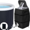 TZEKING Copertura Pompa per Vasca Idromassaggio,Copertura di Riscaldamento per Spa,Anti-Polvere Impermeabile Copertura Spa Portatile,Copertura per pompa termale, Copertura per Pompa Scaldabagno