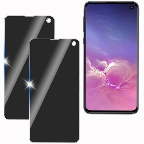 KULAIKE 2 Stück Sichtschutz für Samsung Galaxy S10e, Anti-Spähen Privatsphäre Schutzfolie,Anti-Spy Panzer Schutz Glas Folie,Blickschutzfolie, 9H Härte, Anti-Kratzer, Stoßfest