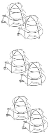 VICASKY 6 Pièces Protection Tête Sprinkler Incendie Couvercles Vis pour Plafond Garde et Installation Facile sans Outils pour Sprinkler Pouce
