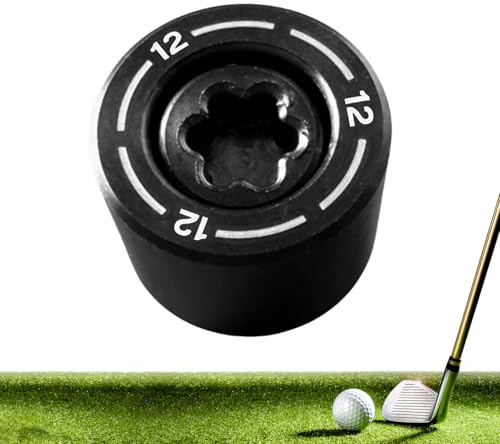 Generico Bastone oscillante Peso di bilanciamento unità di Fissaggio Rotonda per Attrezzatura per Il Libero Componente Disco a densità Regolabile Vite a Testa per Driver da Golf per Uomini Golfisti