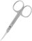 Forbici per cuticole ARSUK - Forbici per unghie curve extra fini per unghie delle mani e dei piedi - Forbici di bellezza in acciaio inossidabile per manicure, pedicure, sopracciglia, baffi e barba