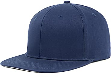 Zylioo S/M/L/XL/XXL/3XL Snapback Basecap für Großen/Kleinen Kopf,Flat Bill Baseballkappe,Sonnenschutz Running Caps