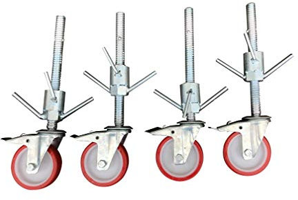 Classic Scaffold Tower Adjustable Castors (set of 4)