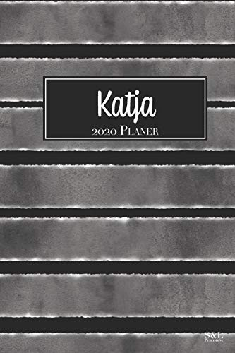 Katja 2020 Planer: A5 Minimalistischer Kalender Terminplaner Jahreskalender Terminkalender Taschenkalender mit Wochenübersicht