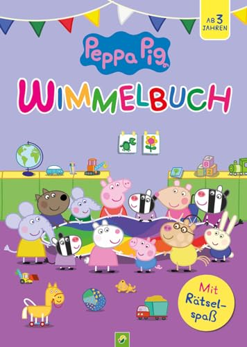 Peppa Pig Wimmelbuch: Mit Rätselspaß für Kinder ab 3 Jahren | Wimmelspaß mit Peppa Wutz