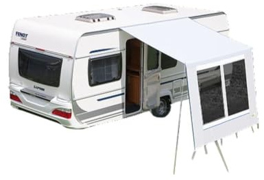 DWT Wohnwagen-Sonnendach Foyer, Camping-Sonnenschutz in 2 Größen, Sonnensegel für Wohnwagen