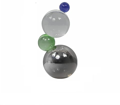 Kristallkugel Dekokugel Modernes Licht Luxus transparent Kristallkugel Ornament Kreatives elegantes Wohnzimmer Büro des Desktops Dekoration Bücherregal Hotel Blickende Weissagung oder Feng Shui