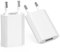 USB-Netzstecker, (2 Pack) Ladegerät für iphone, Samsung Xiaomi Sony LG Smartphones, iWatch, Kameras, Tablets, MP3 usw., Universal 5V1A USB-Netzadapter