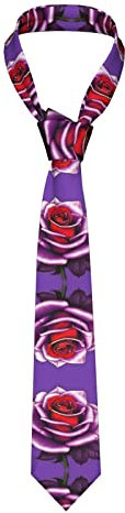 BEEOFICEPENG Corbatas para hombre,Rosa fucsia,Corbatas de hombre Corbatas de negocios Corbata de traje Corbata formal de caballero de boda suave