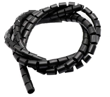 3D Printer parts For RepRap spiral Wrapping Cable casing Flame retardant 2M Length ID 8mm Cable Sleeves Winding pipe wrapping band distinctive