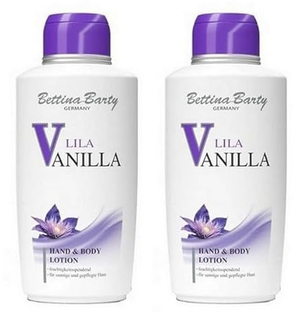 Bettina Barty Lila Vanilla Hand & Body Lotion 2 x 500 ml