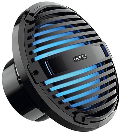 Hertz HMS 10 B4-LD-C - Subwoofer pasivo de 25 cm con 600 W (RMS: 300 W), color negro