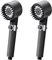 Shower Head with Brush for Massaging, 3 Spray Modes Shower Head with Switch, Handhelde High Pressure Shower Head with Cotton Filters Come with Plumbers Sealant Tape (1 Pcs)