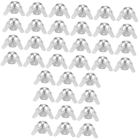 jojofuny 3sets Flightcase-eckabdeckung Eisen-eckenschutz Case-eckkantenabdeckung 12 Stück * 3