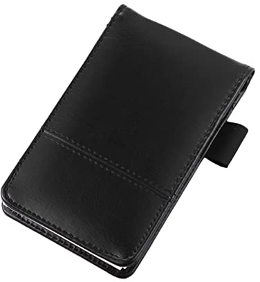HAPINARY tragbarer Notizblock kleines Notizbuch leer Kaffee Notizblock digitaler Schreibblock ungefüttert büromaterial notebooks noteboon notiztafel merkzettel praktische Notizblöcke Black