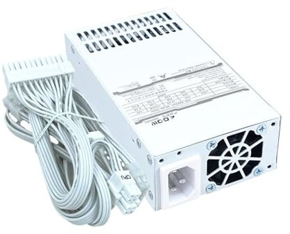 Fahoujs Alimentation 1U Entièrement Modulaire De 300 W avec Contrôle Intelligent du Ventilateur Silencieuse pour Boîtier PC Et Petits Serveurs Fonctionnement Silencieux