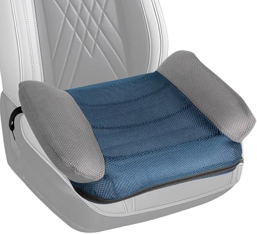 Tuxuseo Elevadores de asiento de coche antideslizante portátil impermeable inflable | Asiento elevador para una mejor visibilidad para personas más pequeñas para viajes en casa viaje por carretera