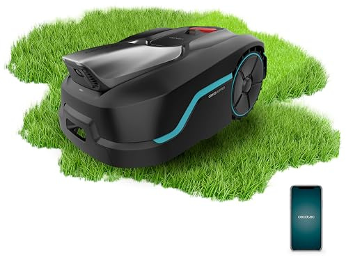 Cecotec Robot Cortacésped sin Cable Perimetral Conga Grasshopper 800 ProAI