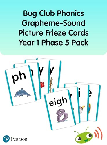 Bug Club Phonics Grapheme-Sound Picture Frieze Cards Year 1 Phase 5 Pack (BUG CLUB ON ALP)