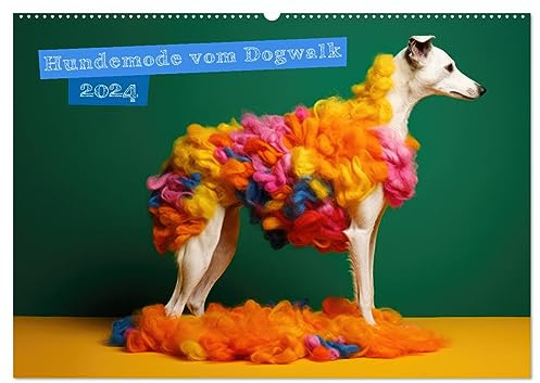 Hundemode vom Dogwalk (Wandkalender 2026 DIN A2 quer), CALVENDO Monatskalender: Trendige Hundemode vom Dogwalk im Fotokalender! (CALVENDO Tiere)