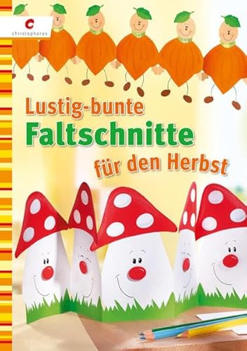 Lustig-bunte Faltschnitte für den Herbst: Mit Vorlagen