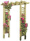 Gartenpirat Eingangspergola 160 x 62 x 210 cm Pergola aus Holz mit Rankelementen