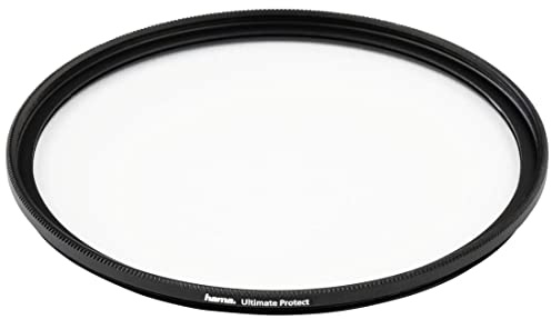 Hama Filtro Protector de 52 mm de Ancho (Filtro de protección, Filtro de Lente, Filtro Protector con Revestimiento MC8, Filtro fotográfico, Ultrafino, Filtro de cámara con nanorrevestimiento, Incluye