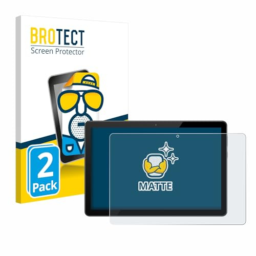 brotect Screen Protector Anti-Glare compatible with Huawei MediaPad T5 10 (2 Pack) Screen Protector Matte, Anti-Fingerprint Protection Film
