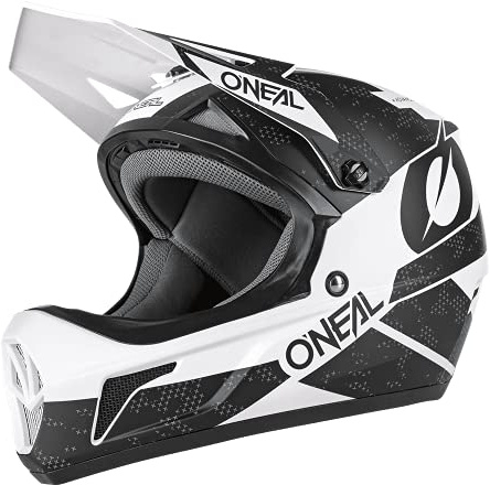 O'Neal Sonus Deft Mountain Bike Helmet Black/White LG