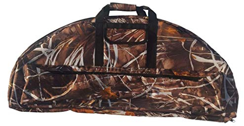 Inzopo Bogenschießen Jagd Leinwand Compound Bogen Tasche Halter Tragetasche mit Pfeil Tasche Griff & Riemen 115 x 45 cm/95 x 41 cm Camouflage 95 x 41 x 4 cm