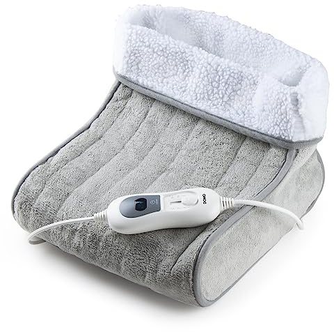 DOMO DO635V - Calentador de pies, 3 posiciones, color gris