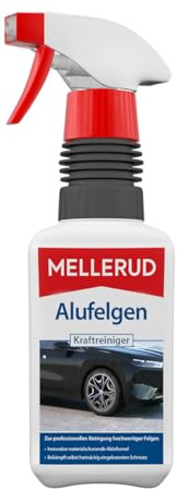 MELLERUD Bremsstaub und Streusalz Entferner – Effizienter Reiniger für Autos, Motorräder und Wohnmobile – 1 x 0,5 l