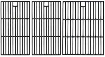 CosmoGrill Cast Iron Griddle Grate Set for Pro 6+1 Gas Barbecues (Pro 6+1 Grill Grate Set)