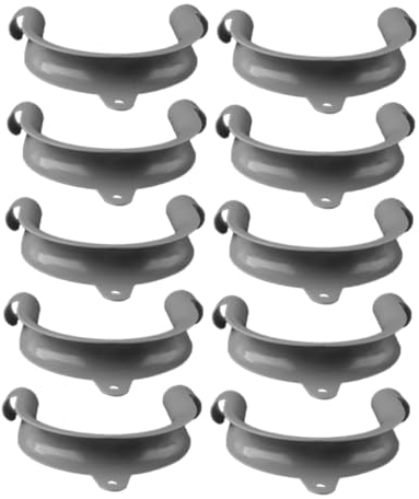 WOONEKY 10pcs Washing Machine Drain Hose Holder U-Bend Pipe for Sink Waste Drain Unclogger Washer Hose Guide