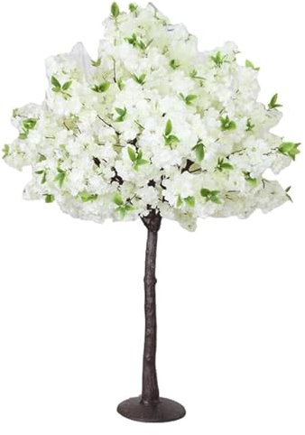 RUGOD Künstlichen Künstliche Bäume, künstlicher Kirschblüten-Blumenbaum, künstlicher Baum, 4,9 Fuß, Simulationsbaum for Hochzeit, Festival, Einkaufszentrum, künstlicher Baum Pflanzen