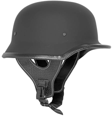 Hjälm halvskal M35 svart storlek L