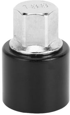 VekAuto Dado di bloccaggio ruota compatibile per Vauxhall per Opel, Resistente Lega di Acciaio #188 Nero Chiave di Rimozione Dado Antifurto Presa