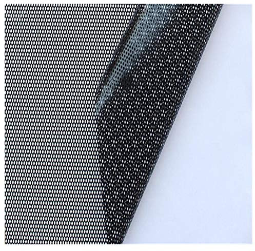 HYQOUKLR Selbstklebende Lackschutzfolie Vinyl, Auto Tönung Fenster Tönung Auto Wrap Film Aufkleber Motorrad Roller Aufkleber(Black mesh Film,40cmx107cm)