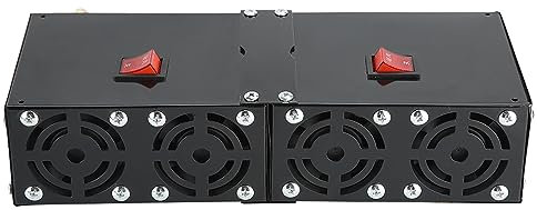 Calefacción de coche portátil 12 V 24 V 500 W, desempañado del parabrisas, para todos los coches (12 V)