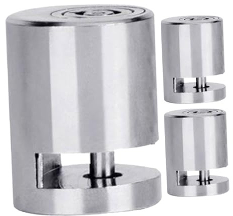 TOPPERFUN 3pezzi Bloccadisco Per Veicoli Bloccadisco Antifurto Per Freno Disco Lucchetto Di Sicurezza Per Scooter e Bici Facile Da Usare