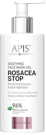 Apis Rosacea-Stop Beruhigendes & Beruhigendes Gesichtsreinigungsgel | 300 ml