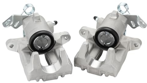 2x Bremssattel Bremszange Hinten Links Rechts Kompatibel mit Audi A3 TT; für Seat Ibiza III Cordoba Leon Toledo II; für Skoda Fabia I Fabia II Roomster 5J; für VW Golf IV Polo 9N 1J0615424F 1J0615423D