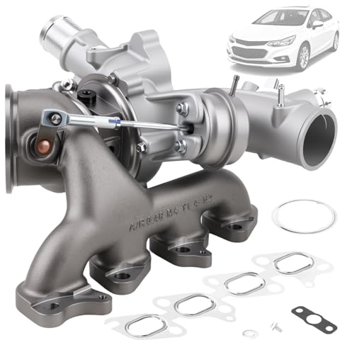 55565353 1.4L Turbocharger with Gaskets Repair kits Compatible with 2011-2015 Chevy Chevrolet Cruze, 2012-2020 Sonic, 2013-2021 Trax, 2013-2021 Buick Encore