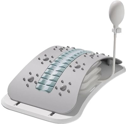 Rückenstrecker | Rückenbandage mit magnetischem Massagegerät, Fitnessgerät zum Dehnen und Entspannen der Wirbelsäule zu Hause und auf Reisen