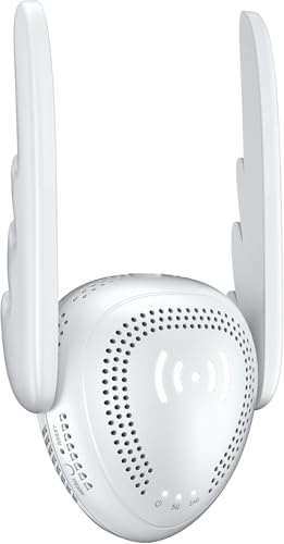 2026 Mesh AX3000 WiFi 6 Extender Signal Booster for Home, Range up to 20K+ Sq.Ft, 3000Mbps Wireless Internet Repeater, Dual Band Signal Amplifier with Gigabit Ethernet Port, 10X Faster WiFi Extender