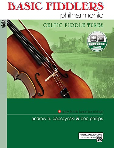 Basic Fiddlers Philharmonic Celtic Fiddle Tunes: Viola: Viola, Book & Online Audio